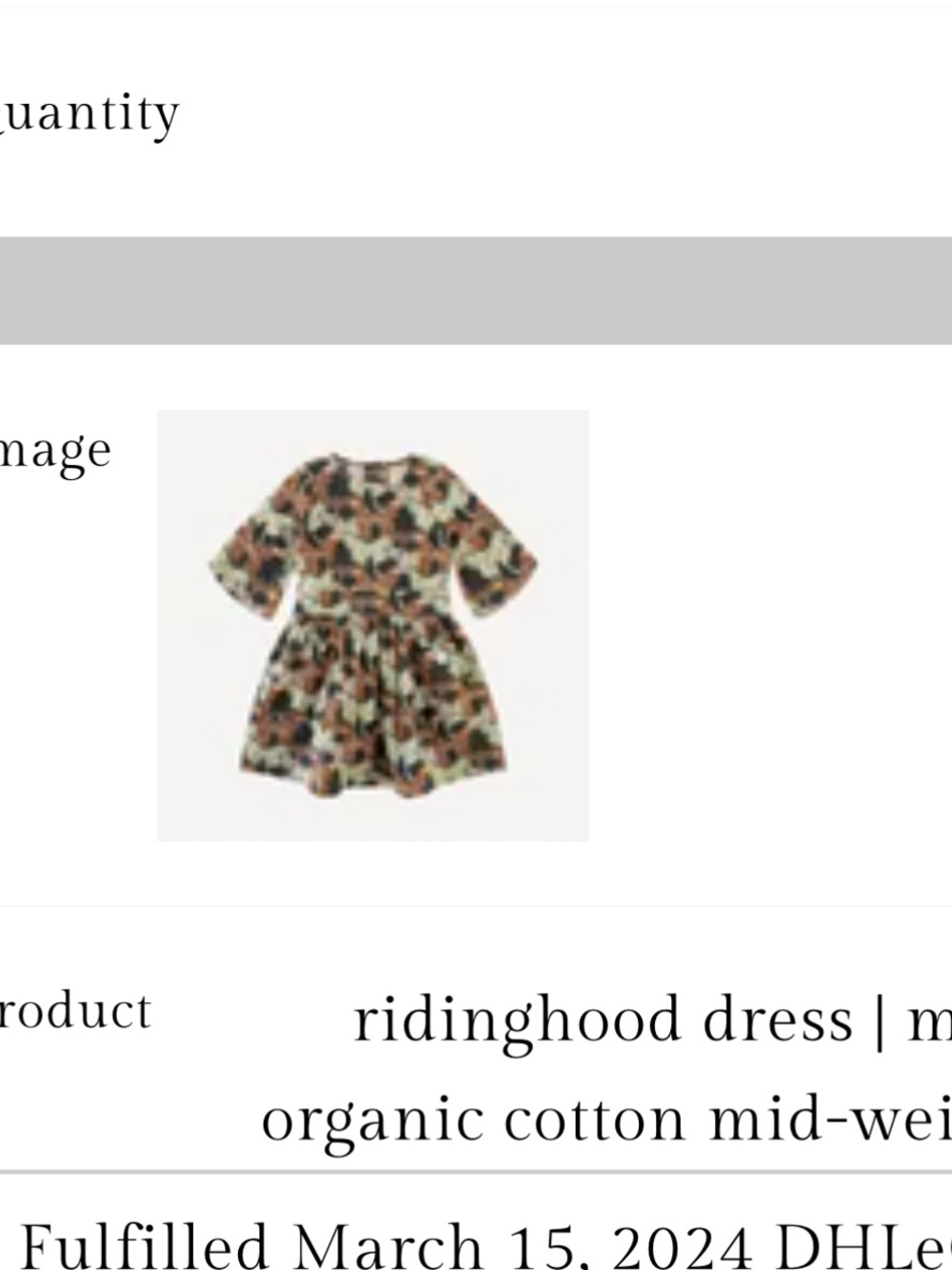 kate quinn ridinghood dress | moth wallpaper | organic cotton mid-weight woven